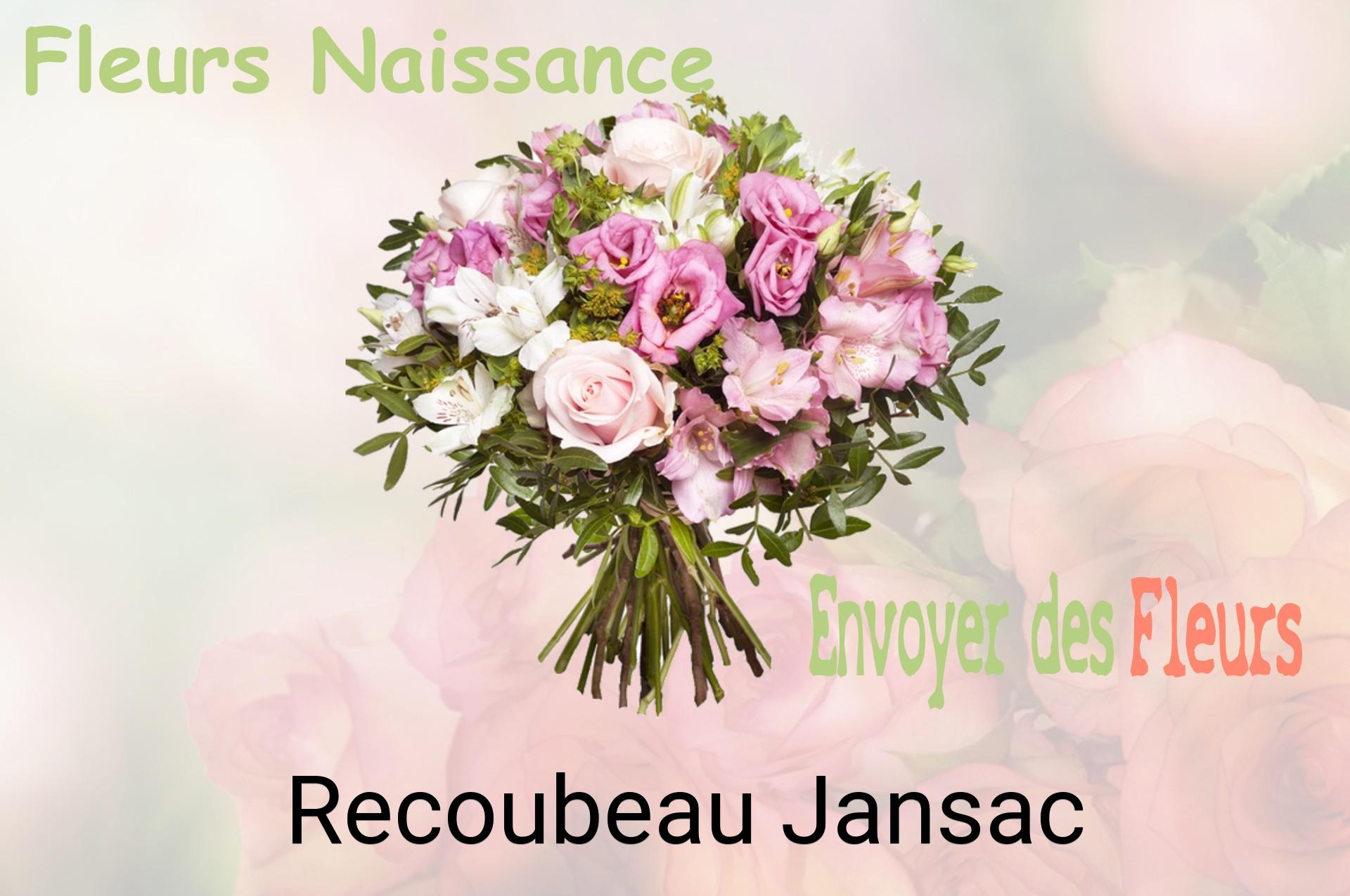 Bouquet de fleurs de naissance livré à Recoubeau-Jansac